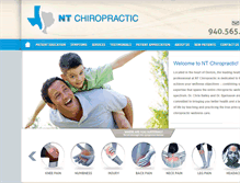 Tablet Screenshot of ntchiropractic.com